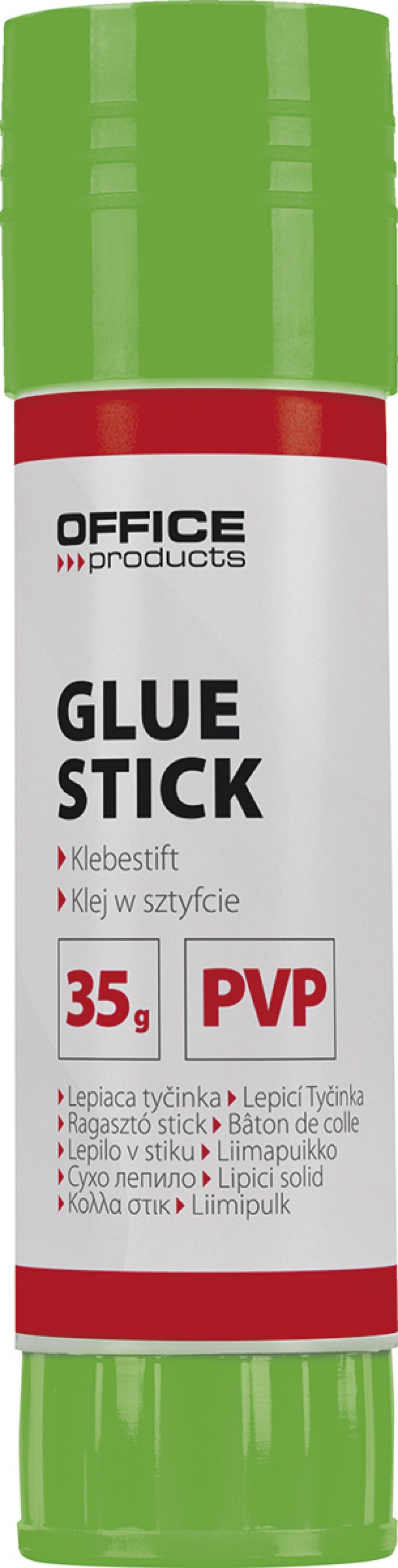 Klej w sztyfcie OFFICE PRODUCTS, PVP, 35g, Kleje, Drobne akcesoria biurowe