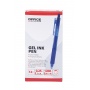 Długopis automatyczny żelowy OFFICE PRODUCTS,  gr. linii 0,25mm, dł. linii 1200m, niebieski, Żelopisy, Artykuły do pisania i korygowania