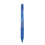 Automatic gel pen OFFICE PRODUCTS, 0.25mm line thickness, 1200m line length, blue, Gel Pens, Writing and correction products