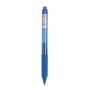 Automatic gel pen OFFICE PRODUCTS, 0.25mm line thickness, 1200m line length, blue, Gel Pens, Writing and correction products