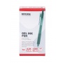 Automatic gel pen OFFICE PRODUCTS, 0.25mm line thickness, 1200m line length, green, Gel Pens, Writing and correction products