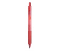 Długopis automatyczny żelowy OFFICE PRODUCTS,  gr. linii 0,25mm, dł. linii 1200m, czerwony, Żelopisy, Artykuły do pisania i korygowania