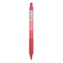 Długopis automatyczny żelowy OFFICE PRODUCTS,  gr. linii 0,25mm, dł. linii 1200m, czerwony, Żelopisy, Artykuły do pisania i korygowania