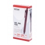 Automatic gel pen OFFICE PRODUCTS, 0.25mm line thickness, 1200m line length, red, Gel Pens, Writing and correction products