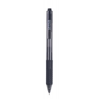 Długopis automatyczny żelowy OFFICE PRODUCTS,  gr. linii 0,25mm, dł. linii 1200m, czarny, Żelopisy, Artykuły do pisania i korygowania
