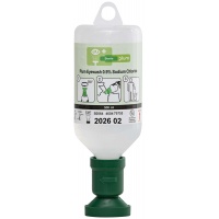 Eye liquid PLUM Eyewash, 0.9% sodium chloride, with eye cap, 500ml, First Aid Kits, Personal protection