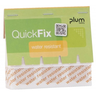 Plastry wodoodporne opatrunkowe PLUM QuickFix, wkład, 45 szt., Apteczki, Ochrona indywidualna