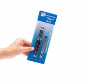 DŁUGOPIS 2PAK + 2 WKŁADY PAPER SCRIP, Zestawy, Art. do pisania i korygowania