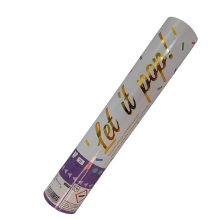 KONFETTI PNEUMATYCZNE TUBA 30cm., Konfetti, serpentyny, Art. na okazje i przyjęcia