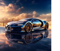 DIAMENTOWA MOZAIKA AUTO BUGATTI