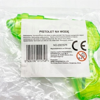 PISTOLET NA WODĘ MINI, Zabawa w wodzie, Zabawki