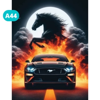DIAMENTOWA MOZAIKA AUTO, Zestawy kreatywne, Art. kreatywne