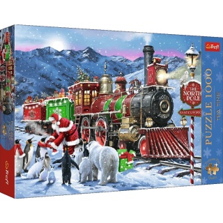 PUZZLE 1000 XMAS - Trefl Premium Pl !!, 1000 elementów, Puzzle