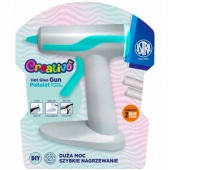 Pistolet do kleju na gorąco Creativo 30W + 2 kleje, Pozostałe, Galanteria biurowa