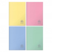ZESZYT A5 60K.LINIA ECO PP PASTEL COLORS, Zeszyty, Zeszyty i bloki