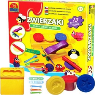 MASA PLASTYCZNA - ZWIERZAKI 8631, Kreatywne, Zabawki