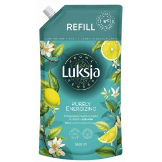 LUKSJA MYDŁO W PŁ.900ML.AROMA SENSES CYTRUSY ZAPAS, Mydła i dozowniki, Art. higieniczne i dozowniki