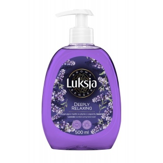 LUKSJA MYDŁO W PŁYNIE 500ML.AROMA SENSES LAWENDA, Mydła i dozowniki, Art. higieniczne i dozowniki
