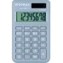 Kalkulator kieszonkowy DONAU TECH, 8-cyfr. wyświetlacz, wym. 97x60x10 mm, jasnoszary, Kalkulatory, Urządzenia i maszyny biurowe