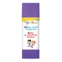 Glue stick GIMBOO, PVP, triangular, disappearing, 15g, 1pc, packaged in display, purple