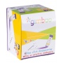 Glue stick GIMBOO, PVP, triangular, disappearing, 15g, 1pc, packaged in display, purple