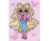 Malowanie po numerach IDEYKA, 30x40cm, L.O.L. Surprise! Tweens Olivia, 1 szt., w pudełku, Produkty kreatywne, Artykuły szkolne