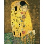 Paint by numbers BRUSHME, 40x50 cm, The Kiss Gustav Klimt, 1 pc, in a box
