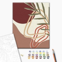 Paint by numbers BRUSHME, 40x50 cm, pastel triptych art 1, 1 pc, in a box