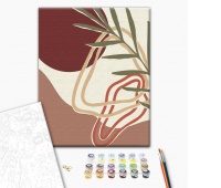 Paint by numbers BRUSHME, 40x50 cm, pastel triptych art 1, 1 pc, in a box