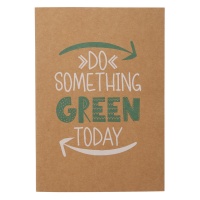 Zeszyt ECONOVO, z recyklingu, A5, 32 kart., 70gsm, naturalny