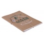 Notebook ECONOVO, recycled, A5, 32 sheets, 70gsm, natural