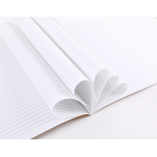 Zeszyt ECONOVO, z recyklingu, A5, 32 kart., 70gsm, naturalny, Zeszyty, Artykuły szkolne