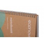 Kołonotatnik ECONOVO, z recyklingu, A4, 80 kart., 70gsm, naturalny, Kołonotatniki, Zeszyty i bloki