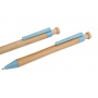 Ołówek automatyczny ECONOVO, obudowa 100% z biodegradowalnego bambusa, 0,7mm, 2 szt., naturalny, Ołówki, Artykuły do pisania i korygowania