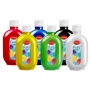 Farba plakatowa KEYROAD, 300ml, butelka, 6 szt., mix kolorów podstawowych, Plastyka, Artykuły szkolne