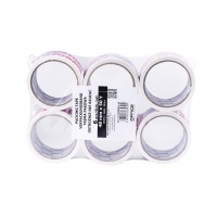 Taśma pakowa OFFICE PRODUCTS, ostrożnie nie rzucać, 48mm x 50y, 36mic, 1szt., biała, Taśmy pakowe, Koperty i akcesoria do wysyłek