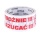 Taśma pakowa OFFICE PRODUCTS, ostrożnie nie rzucać, 48mm x 50y, 36mic, 1szt., biała