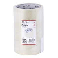 Taśma pakowa OFFICE PRODUCTS, 48mm x 50y, 36mic, 3szt., transparentna, Taśmy pakowe, Koperty i akcesoria do wysyłek