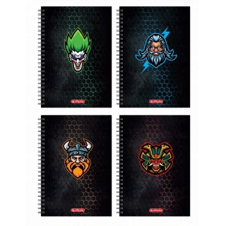 BRULION NA SPIRALI TW.A5 100K.KRATKA GAME AVATARS, Bruliony, Zeszyty i bloki