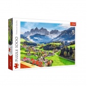 Puzzle 1000 - St. Magdalena, Dolomity !!