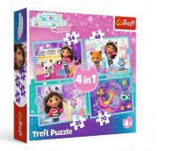 Puzzle 4w1 - Wielka przygoda Gabby !!, 4w1, Puzzle