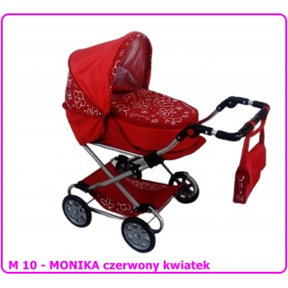 WÓZEK DLA LALEK MONIKA, Akcesoria dla lalek, Zabawki