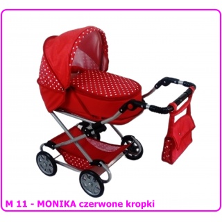 WÓZEK DLA LALEK MONIKA, Akcesoria dla lalek, Zabawki