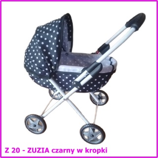 WÓZEK DLA LALEK ZUZIA, Akcesoria dla lalek, Zabawki