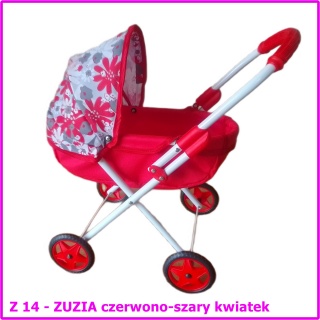 WÓZEK DLA LALEK ZUZIA, Akcesoria dla lalek, Zabawki
