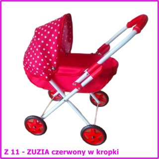 WÓZEK DLA LALEK ZUZIA, Akcesoria dla lalek, Zabawki