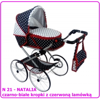 WÓZEK DLA LALEK NATALIA, Akcesoria dla lalek, Zabawki