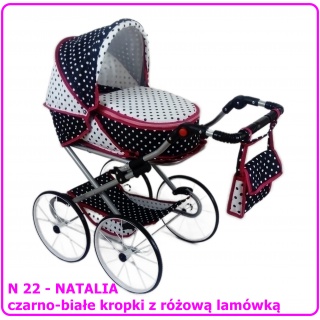 WÓZEK DLA LALEK NATALIA, Akcesoria dla lalek, Zabawki