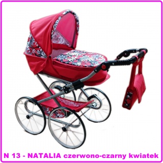 WÓZEK DLA LALEK NATALIA, Akcesoria dla lalek, Zabawki