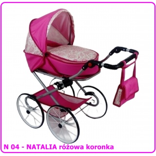WÓZEK DLA LALEK NATALIA, Akcesoria dla lalek, Zabawki
